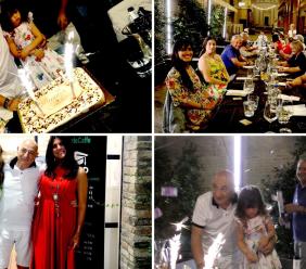 Macerata, una serata in stile “Dolce Vita” per festeggiare il compleanno del direttore Guido Picchio (FOTO)