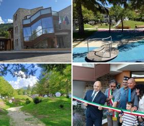 Fiastra volta pagina: inaugurati il nuovo parco urbano di San Lorenzo al Lago e la sede comunale