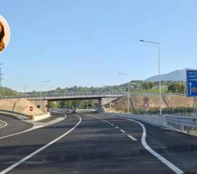 Meloni inaugura i lavori della Pedemontana Sud delle Marche a Cessapalombo