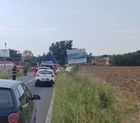 Ripe San Ginesio, grave incidente sulla Statale 78: sul posto due eliambulanze (FOTO) Ripe San Ginesio, grave incidente sulla Statale 78: sul posto due eliambulanze (FOTO)