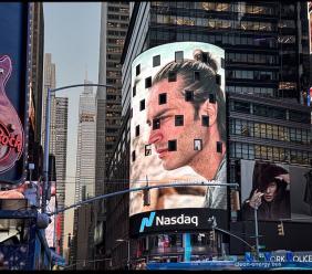 Le Marche protagoniste a Times Square: dalla torre Nasdaq la nuova campagna video con Tamberi