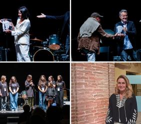 Ginesio Fest 2025, il borgo si conferma capitale del teatro: premiati Mariangela Granelli e Davide Enia