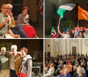 Il “Cambio di Marche” di Ricci a Macerata: “Basta mediocrità. Riconoscimento della Palestina primo atto in Regione (FOTO e VIDEO)