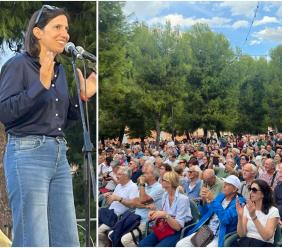 Bagno di folla per Schlein a Porto Potenza: ‘Con Ricci cambiamo le Marche e battiamo la destra’ (FOTO)