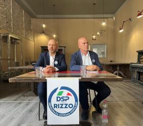 Marco Rizzo a Corridonia: "Fermiamo la desertificazione produttiva delle Marche. Basta con i globalisti di destra e di sinistra"