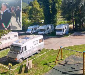 Serravalle inaugura la nuova area camper: "Un vero salto di qualità per il turismo"