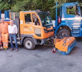 Valfornace, arriva il nuovo mezzo per sgombero neve e lavori stradali: "Un passo fondamentale"