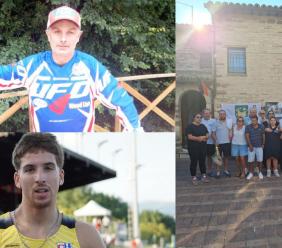 San Severino, il pilota Giachè e il podista Zagaglia celebrati a Serralta