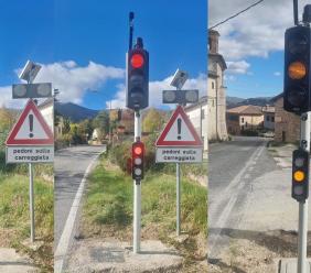 Camerino, nuovo semaforo a Morro: "Più sicurezza e traffico regolato lungo la Provinciale 17" Camerino, nuovo semaforo a Morro: "Più sicurezza e traffico regolato lungo la Provinciale 17"