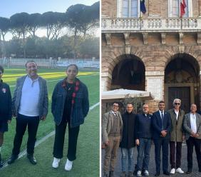 La Cf Maceratese accoglie la delegazione di Casablanca: al via una partnership sportiva e culturale La Cf Maceratese accoglie la delegazione di Casablanca: al via una partnership sportiva e culturale