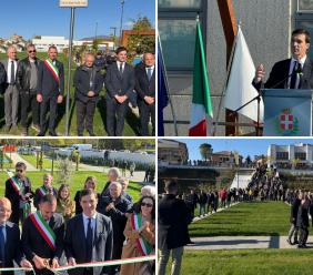 Matelica inaugura il nuovo parco urbano dedicato a Maria Fiorella Conti