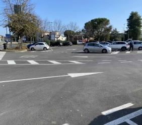 Morrovalle, nuova viabilità a Trodica: modificato l’accesso al piazzale della pasticceria Spreca per più sicurezza