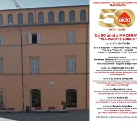 50 anni di Aido a Macerata “Tra-pianti e sorrisi”: medici ed esperti a confronto alla Mozzi Borgetti 50 anni di Aido a Macerata “Tra-pianti e sorrisi”: medici ed esperti a confronto alla Mozzi Borgetti