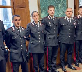 La provincia di Macerata accoglie 8 nuovi carabinieri: cinque uomini e tre donne per l'entroterra La provincia di Macerata accoglie 8 nuovi carabinieri: cinque uomini e tre donne per l'entroterra