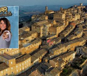 Vetrina nazionale per Treia: la città protagonista di "Bar Centrale" con Elisa Isoardi