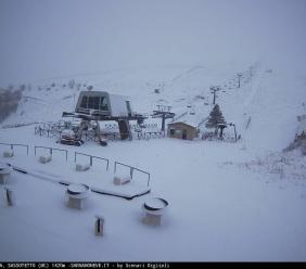 È arrivata la neve, Sarnano e Bolognola in allarme: "Accelerare subito lavori sulla SP 120"
