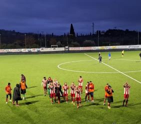 Aurora Treia espugna Colli con un 1-2 e allunga in vetta nel Girone B