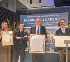 A Giovanni Fileni il premio alla Carriera 2025 di Giomarche A Giovanni Fileni il premio alla Carriera 2025 di Giomarche