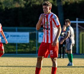 Maceratese, il treiese Fratini esordisce da titolare a 17 anni: "Il sogno di ogni ragazzo della mia età" Maceratese, il treiese Fratini esordisce da titolare a 17 anni: "Il sogno di ogni ragazzo della mia età"
