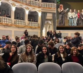 Macerata, "Ci sarà mai un cambiamento?”: menzione d'onore per il podcast della 4M del 'Leopardi'