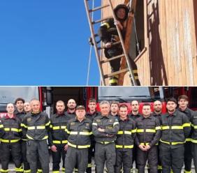 Apiro, entrano in servizio 13 nuovi vigili del fuoco: completato il corso di formazione