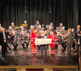 Caldarola, l'orchestra "Insieme per gli altri" festeggia 6 anni di vita: raccolti fondi per la Croce Rossa di Tolentino