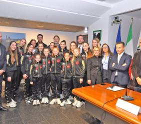 Ginnastica ritmica, Fabriano si regala Amina Zaripova: 'Il nuovo traguardo per Sofia Raffaeli e le giovani promesse" Ginnastica ritmica, Fabriano si regala Amina Zaripova: 'Il nuovo traguardo per Sofia Raffaeli e le giovani promesse"