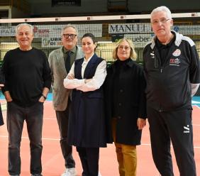 Julio Velasco in visita alla CBF Balducci HR: “Macerata può diventare città di riferimento per il volley"