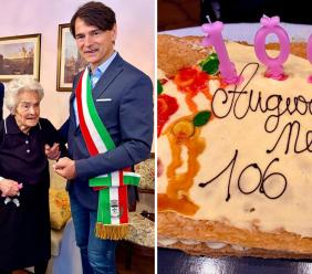 Appignano in festa per Nazzarena: la "super-nonna" compie 106 anni