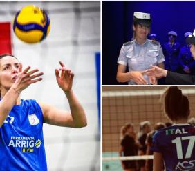Dalla divisa alla maglia azzurra di volley: l’agente Samantha Compagnucci vola ai Mondiali Dalla divisa alla maglia azzurra di volley: l’agente Samantha Compagnucci vola ai Mondiali