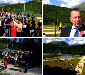 Montefortino inaugura lo “Smart & Community Park”: area sportiva e spazio per famiglie ai piedi dei Sibillini (VIDEO e FOTO) Montefortino inaugura lo “Smart & Community Park”: area sportiva e spazio per famiglie ai piedi dei Sibillini (VIDEO e FOTO)