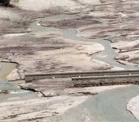 Lago di Fiastra più basso di 8 metri: riaffiora l’antico borgo sommerso di San Lorenzo