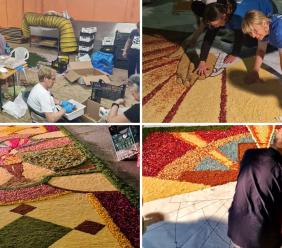 Caldarola, torna l'Infiorata del Corpus Domini giunta alla 35ª edizione Caldarola, torna l'Infiorata del Corpus Domini giunta alla 35ª edizione