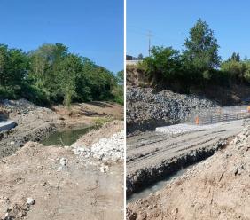 Petriolo, al via il cantiere contro l'erosione del fiume Fiastra: intervento da 325mila euro Petriolo, al via il cantiere contro l'erosione del fiume Fiastra: intervento da 325mila euro