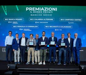 Bcc di Recanati e Colmurano sul podio: primo posto assoluto tra le "Banche medie" del Gruppo Iccrea Bcc di Recanati e Colmurano sul podio: primo posto assoluto tra le "Banche medie" del Gruppo Iccrea