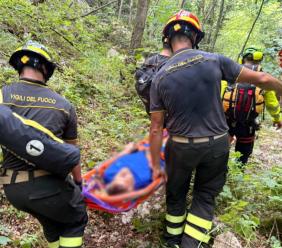 Sarnano, escursionista ferito alla Gola dei Tre Santi: interviene l'elisoccorso