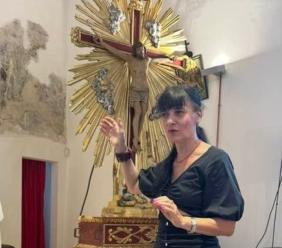 Dalle macerie alla rinascita: restituito a Cessapalombo il prezioso crocifisso di Barberetti Dalle macerie alla rinascita: restituito a Cessapalombo il prezioso crocifisso di Barberetti