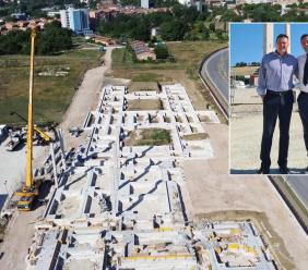 Tolentino, il nuovo polo scolastico inizia a prendere forma: via alla costruzione del corpo centrale Tolentino, il nuovo polo scolastico inizia a prendere forma: via alla costruzione del corpo centrale