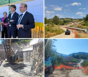 Pedemontana Sud, il cantiere di Cessapalombo corre: nel 2028 una nuova strada per collegare le aree interne Pedemontana Sud, il cantiere di Cessapalombo corre: nel 2028 una nuova strada per collegare le aree interne
