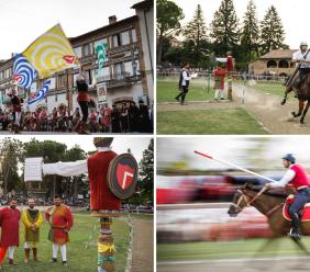 San Ginesio si prepara al Palio della Pacca: sei giorni di eventi verso la sfida tra le quattro Contrade
