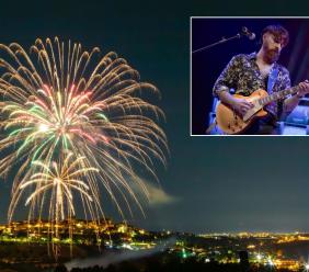 San Marone, gran finale a Civitanova Alta: Tony Esposito e Filippo Graziani, poi i fuochi d'artificio