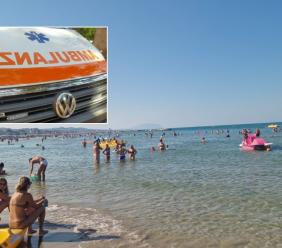Civitanova, 13enne soccorre un anziano in mare: trasportato in ospedale