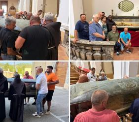 San Severino, l'urna di San Pacifico trasferita a San Domenico: ultimata la traslazione San Severino, l'urna di San Pacifico trasferita a San Domenico: ultimata la traslazione