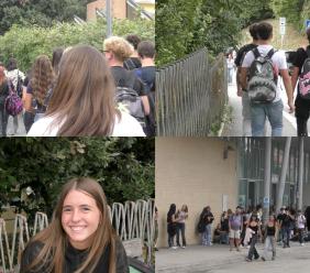 Zaini in spalla, primo giorno di scuola a Macerata: "Avrei preferito qualche altra settimana di vacanza"