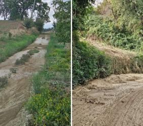Tolentino, fossi di scolo mancanti e fango sulle strade: scattano le sanzioni