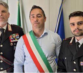 Pieve Torina saluta il carabiniere Alex D’Ancona dopo sei anni di servizio Pieve Torina saluta il carabiniere Alex D’Ancona dopo sei anni di servizio