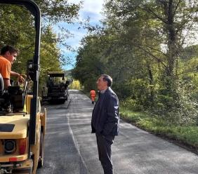 Ex cementificio Sacci, lavori di bonifica: rifatta la strada di accesso a Piermarchi