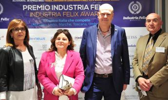 Recanati, miglior affidabilità finanziaria: Cpm Gestioni Termiche riceve il premio Industria Felix 2022