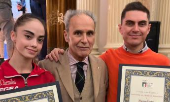 Sarnano celebra i suoi talenti: Marco Gentili e Anna Piergentili premiati alla Festa dello Sport di Macerata