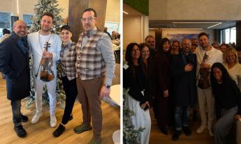 Colazione musicale alla Pasticceria Ternana: oltre 300 presenze per il concerto del violinista Alessandrini